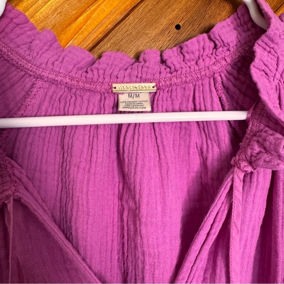 Magaschoni Purple Long-Sleeve Dress Size Medium - Picture 2 of 4
